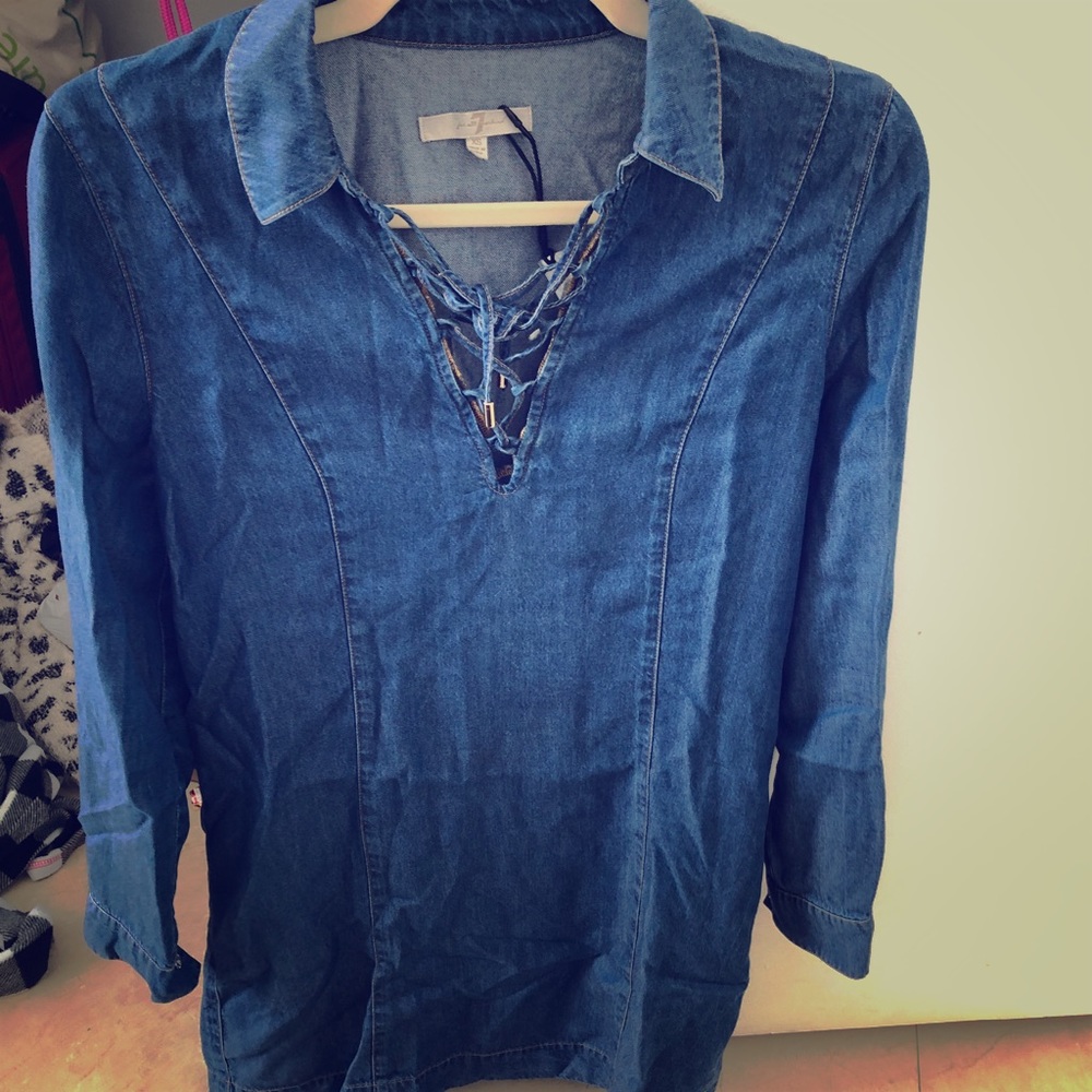 Denim dress